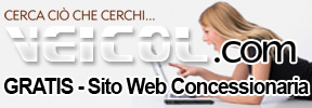 Gratis il sito web della tua concessionaria.