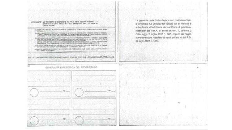 Oldtimer Emilianauto Furgoncino 2/3 Porte