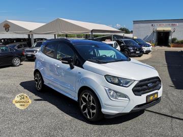 FORD ECOSPORT 1.0 ST-LINE BLACK LINE

Immatricolata 2019, 999cc, 100Cv 73Kw, 132.000Km, 4porte 5posti, Euro6D-Temp.

*** Auto idonea per NEOPATENTATI ***

Con: Motore a 3 cilindri, cambio manuale a 6 rapporti, Abs, Esc, vetri e specchietti elettrici, volante a 3 razze in pelle con comandi, Computer di bordo con schermo da 4.2'' a colori, Touch Navigation System 8 SYNC 3 con Modem 4G e ford pass Connect, Bracciolo guidatore, Climatizzatore a controllo automatico, Cruise control, Electric Power-Assisted Steering - EPAS (servosterzo elettrico), fendinebbia, Chiusura centralizzata con comando a distanza, Isofix, sensori di parcheggio posteriori, cerchi in lega da 18â€.

lavori eseguiti : Pompa servosterzo, corpo farfallato, distribuzione, pulizia turbina e pompa olio.

Il prezzo proposto di euro 10.900,00euro Ã¨ legato alla promozione web che prevede un acquisto tramite finanziamento di intero importo. Info in sede.
Il prezzo senza promo Ã¨ di euro 11.900,00.

Rimangono sempre esclusi i costi :
-del passaggio di proprietÃ  pari ad euro 550,00.
-messa su strada pari ad euro 300,00 che include controlli tagliando completo preconsegna (olio,filtro olio, filtro aria e tutti icomponenti necessari al ripristino ivi compresi kit distribuzione),igienizzazione interni, kit ruota di scorta o kit gonfiaggio, 12 mesi di garanzia estendibili a 24 36mesi in base al veicolo e copre i componenti non soggetti ad usura (dettagli in sede).
Il prezzo del veicolo pubblicizzato Ã¨ stato calcolato utilizzando tutte le campagne commerciali a disposizione.

I NOSTRI SERVIZI :
-Acquisto diretto con pagamento immediato
-conto vendita
-vendita auto, moto e scooter usati e garantiti
-vendita veicoli d'epoca
-permuta auto con moto e viceversa
-noleggio breve e lungo termine
-finanziamenti personalizzati (rata costante,mini e maxi rate, leasing)
-assistenza post-vendita con societÃ  di garanzie e officine partner
-assicurazioni
-consulenze e stime per acquisti tra privati

VISITA il nostro sito internet: automotousateroma.it oppure scarica la nostra App: automotousateroma dall' Apple store o Play store per restare aggiornato sui nostri ultimi arrivi.

VIENI A TROVARCI PER VEDERE DAL VIVO QUESTO VEICOLO :
Auto Moto Usate Roma s.r.l.Via Appia Nuova 23, 00047, Marino (RM) (adiacente Sorelle Ramonda)

HAI UNA PERMUTA?
compila il form sull'App o nel nostro sito automotousateroma.it
oppure inviaci foto e descrizione (modello anno km motore ...)
al nostro numero whatsapp : Cell. 366-6562866 o 351-4646876 Fisso 06-7215841 e-mail : info@automotousateroma.it

La Auto Moto Usate Roma Srl declina ogni responsabilitÃ  per eventuali involontarie incongruenze che non rappresentano in alcun modo un impegno contrattuale e invitano i clienti a verificare sempre dal vivo la correttezza dei dati che potrebbero non coincidere con lâ€™effettivo equipaggiamento del veicolo spesso dovuto alla incompatibilitÃ  dei dati trasmessi sulle varie piattaforme web.
