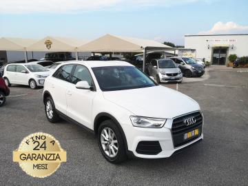 AUDI Q3 2.0 TDI 

Immatricolato 2016, 1968cc, 120Cv/88Kw, 84.000Km, 5porte/5posti, Euo6. 
** Auto Unicoproprietario, Km certificati ** 
*** Auto idonea per Neopatentati *** 

Rimangono sempre esclusi i costi :
-del passaggio di proprietÃ  pari ad euro 600,00

-messa su strada pari ad euro 400,00 che include l'attivazione della garanzia di 12 mesi completa, all'occorrenza controlli e/o tagliando completo preconsegna (olio,filtro olio, filtro aria e tutti i componenti necessari al ripristino ivi compresi kit distribuzione), kit gonfiaggio, 12 mesi di garanzia estendibili a 24/36mesi in base al veicolo e copre i componenti non soggetti ad usura (dettagli in sede).

Di serie con: Motore 4 cilindri, cambio manuale a 6 rapporti, Abs, Esp, Airbag, computer di bordo, volante in pelle con comandi, S&S, cruise control, vetri e specchietti elettrici, luci automatiche, bracciolo, climatizzatore automatico Bi-zona, radio con Navigatore, fendinebbia, isofix, cerchi da 16â€œ. 

I NOSTRI SERVIZI :

-Vendita auto usate e storiche, moto e scooter nuovi e usati garantiti
-Acquisto diretto con pagamento immediato o conto vendita
-Permuta auto con moto e viceversa
-Noleggio breve e lungo termine
-Assicurazioni e Finanziamenti personalizzati
-Assistenza post-vendita
-Accessori e antifurti per moto e auto

VISITA il nostro sito internet: automotousateroma.it oppure scarica la nostra App: automotousateroma dall' Apple store o Play store per restare aggiornato sui nostri ultimi arrivi.

VIENI A TROVARCI PER VEDERE DAL VIVO QUESTO VEICOLO :
Auto Moto Usate Roma s.r.l.Via Appia Nuova 23, 00047, Marino (RM) (adiacente Sorelle Ramonda)

*************

HAI UNA PERMUTA?
compila il form sull'App o nel nostro sito automotousateroma.it
oppure inviaci foto e descrizione (modello anno km motore ...)
al nostro numero whatsapp : Cell. 366-6562866 o 351-4646876 Fisso 06-7215841 e-mail :  info@automotousateroma.it

*************
La Auto Moto Usate Roma Srl declina ogni responsabilitÃ  per eventuali involontarie incongruenze che non rappresentano in alcun modo un impegno contrattuale e invitano i clienti a verificare sempre dal vivo la correttezza dei dati che potrebbero non coincidere con lâ€™effettivo equipaggiamento del veicolo spesso dovuto alla incompatibilitÃ  dei dati trasmessi sulle varie piattaforme web.
