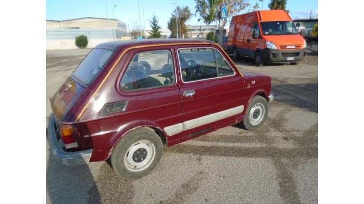 Fiat 126 652 Red Berlina