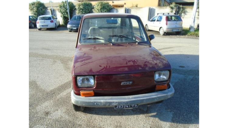 Fiat 126 652 Red Berlina